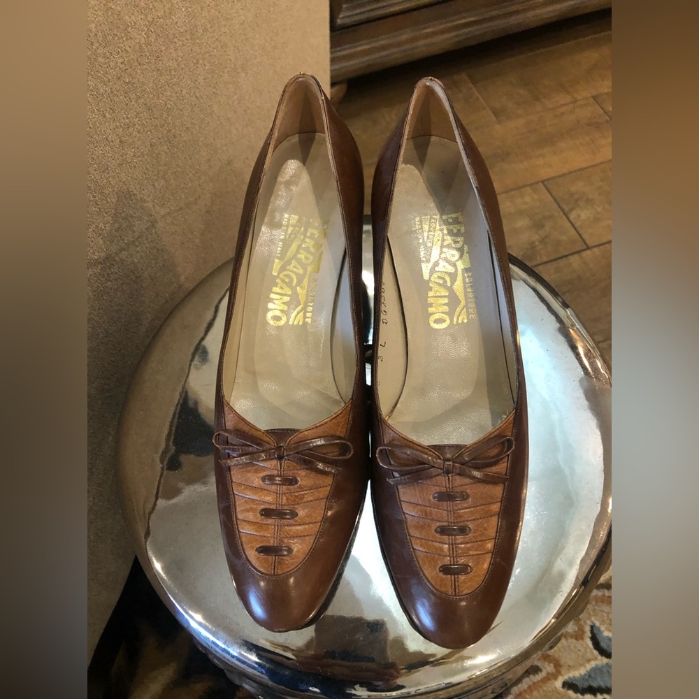 Salvatore Ferragamo Two-Tone Shoes